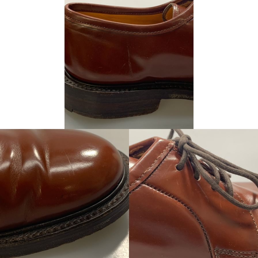 【GRENSON】グレンソン プレーントゥ ポリッシュレザー 6229 ブラウン サイズUK5.5E