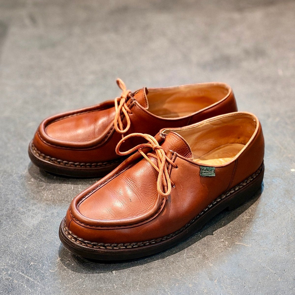 【Paraboot】パラブーツ ミカエル チロリアン リスレザー マロン サイズ41 参考定価￥94,600-
