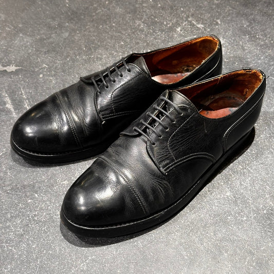 【CROCKETT&JONES】クロケット&ジョーンズ DRESDEN SUBS 外羽根 ストレートチップ カーフ ブラック サイズ UK7E 337ラスト