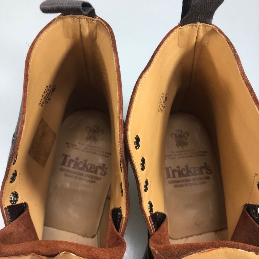 【オンライン限定】【Tricker’ｓ】トリッカーズ ストウ カントリーブーツ グレインレザー ウイングチップ 948315 5634/54 ボルドー 7ハーフ