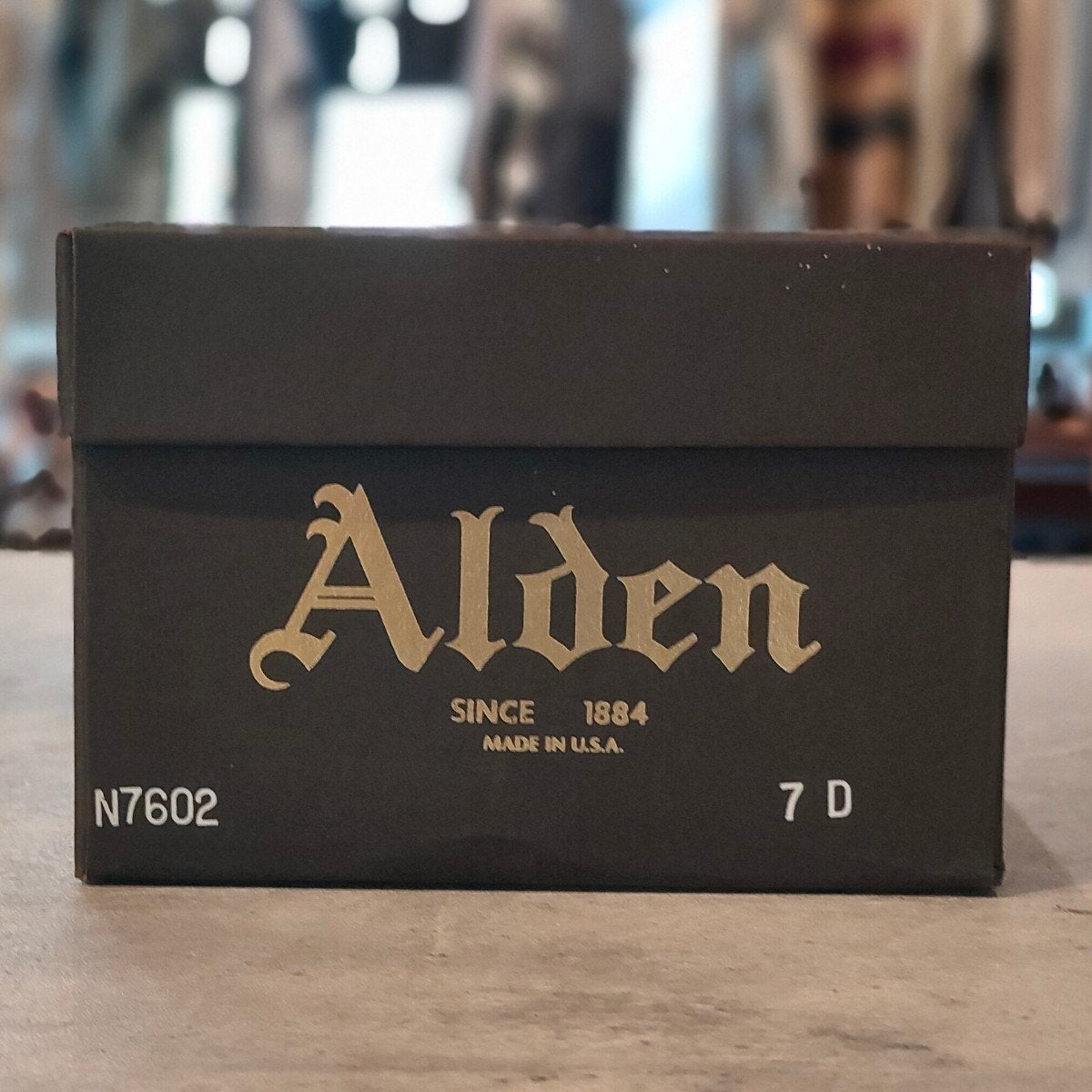 レア【ALDEN】オールデン N7602 Uチップ コードバン シガー サイズ US7D モディファイドラスト