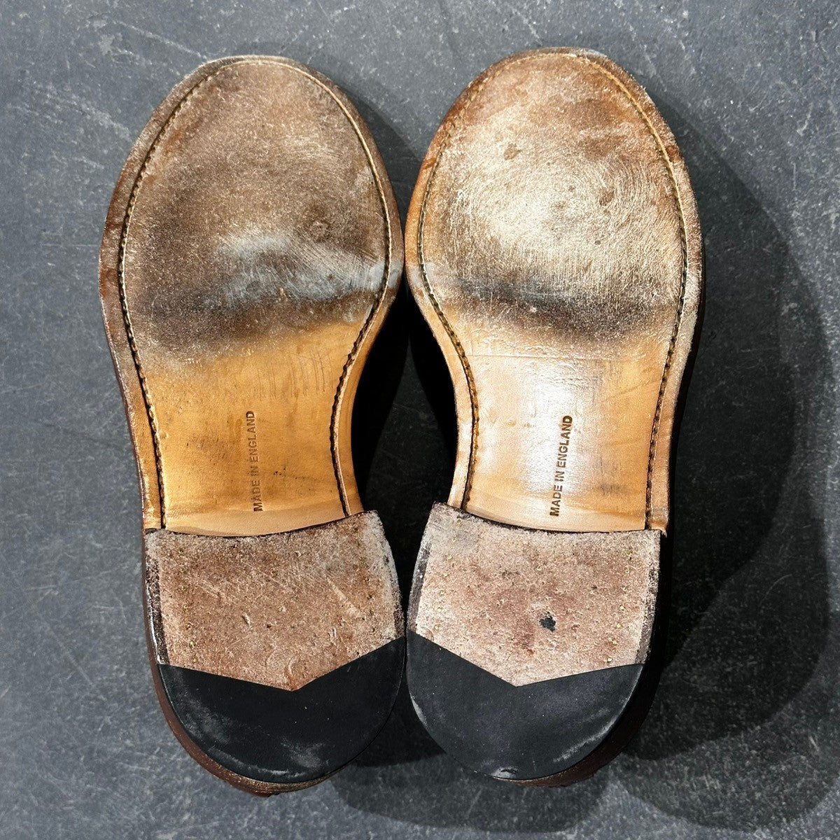 極美品【Tricker’s】トリッカーズ バートン ウイングチップ カーフ ブラウン サイズUK9