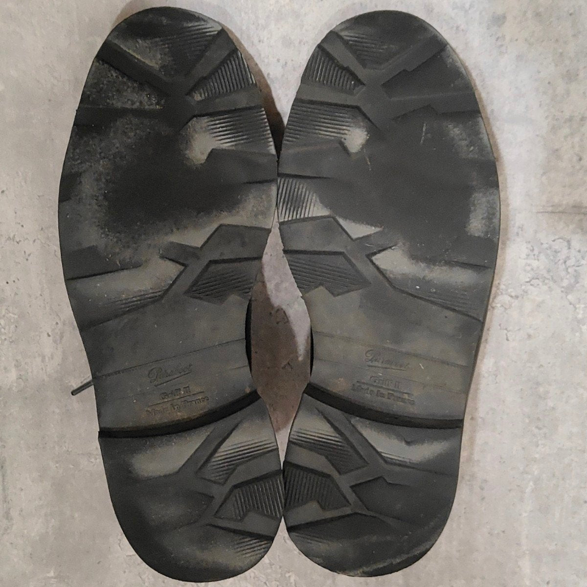 【パラブーツ】Paraboot アヴィニョン Uチップ カーフ ブラック サイズUK6.5
