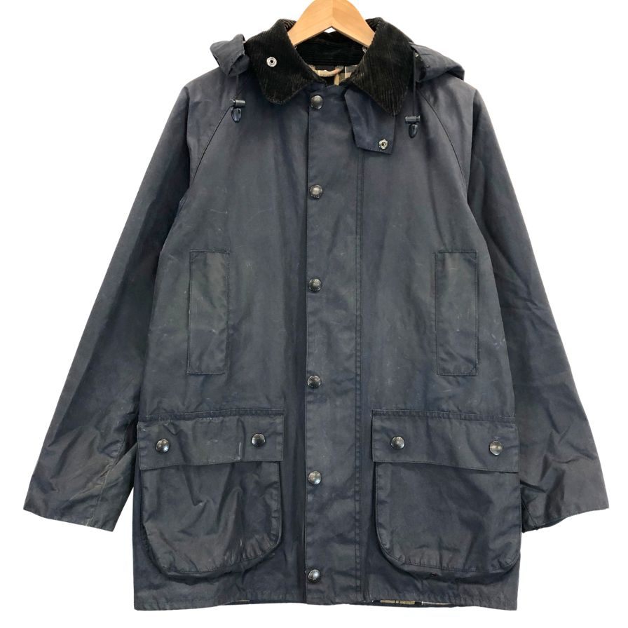 【BARBOUR】バブアー オイルドジャケット SL ビューフォート 3ワラント ネイビー メンズ サイズ36 BEAUFORT