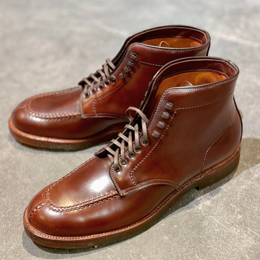 希少 新品未使用 【ALDEN】オールデン 45402H NST タンカーブーツ コードバン シガー サイズUS10.5D ミリタリーラスト