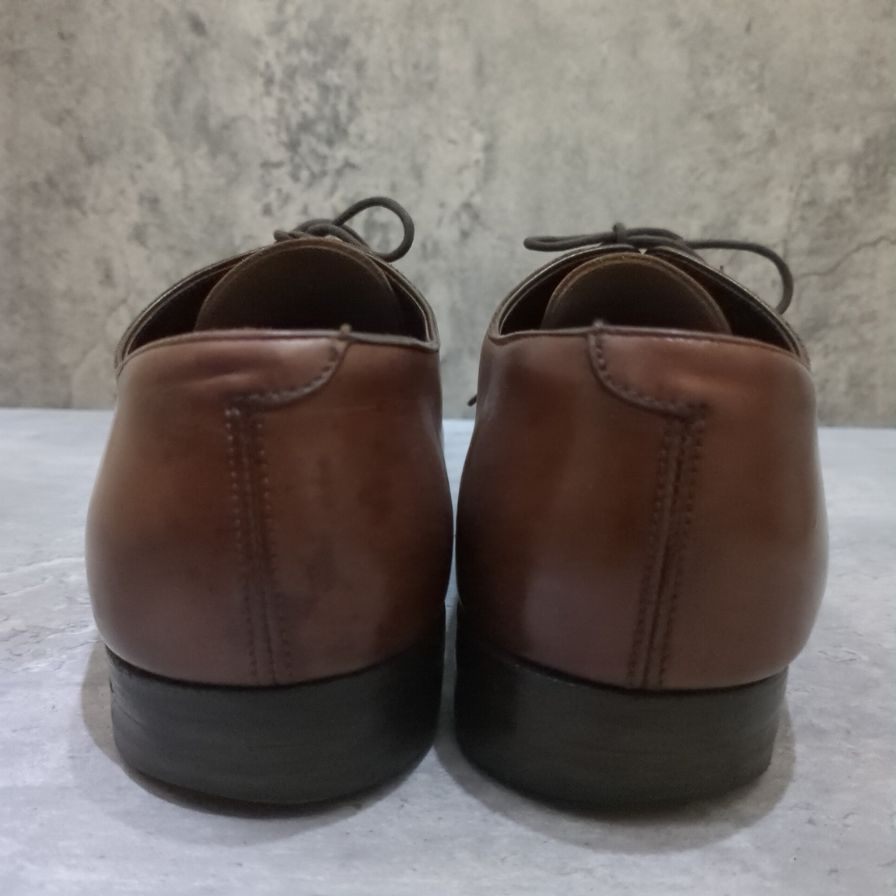 【CROCKETT&JONES】クロケット＆ジョーンズ ビチェスター Uチップ  カーフ ブラウン サイズUK7.5D