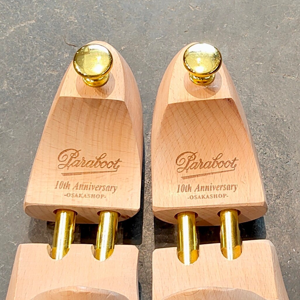 希少 新品未使用【Paraboot】パラブーツ Paraboot OSAKASHOP 10th Anniversary Model ミカエル チロリアン スエード グリーン サイズ EU41.5