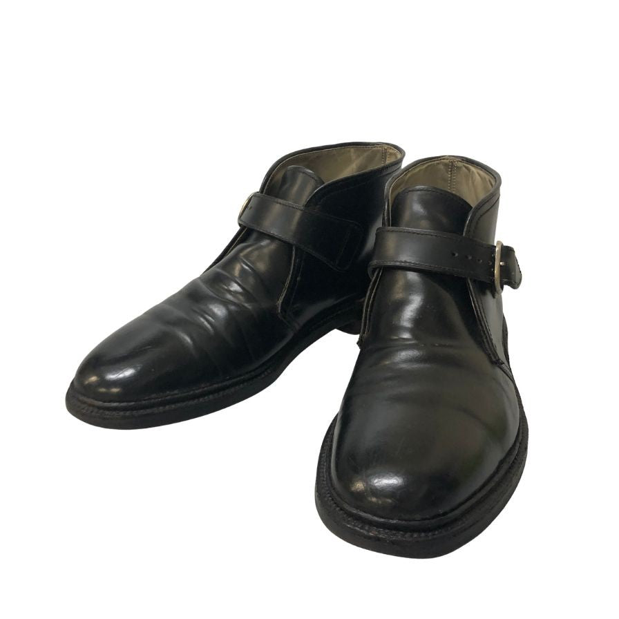 【ALDEN】オールデン コードバン レザー ジョージブーツ シングルモンク 91810 メンズ サイズ8.5E ブラック