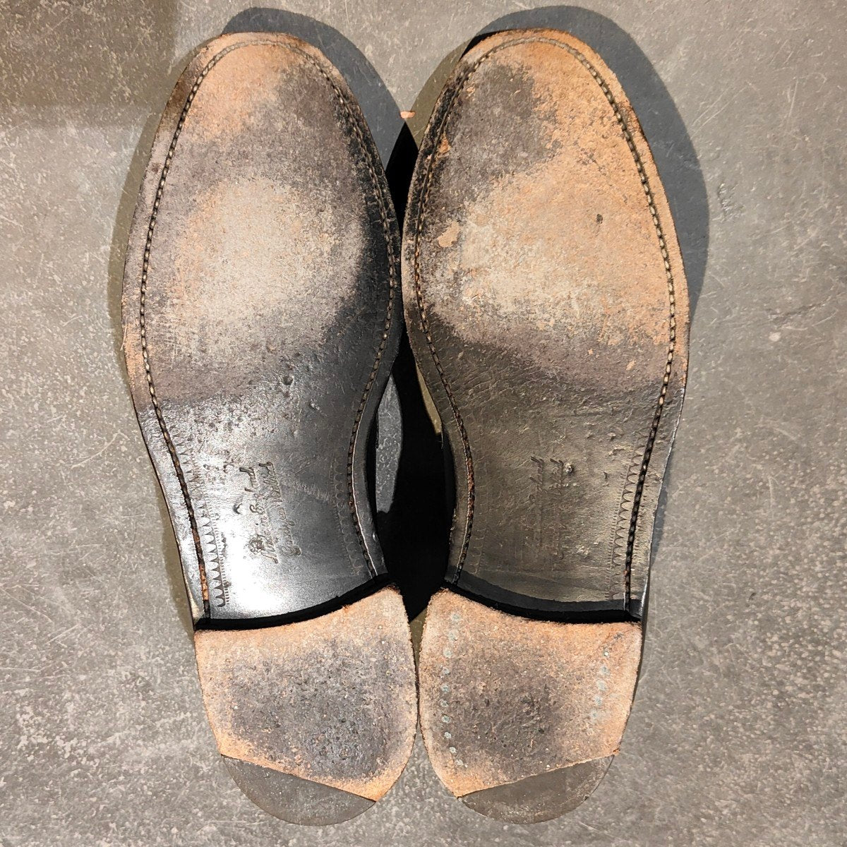 【JOSEPH CHEANEY】ジョセフチーニー ハドソン ペニーローファー カーフ ブラック サイズUK8.5