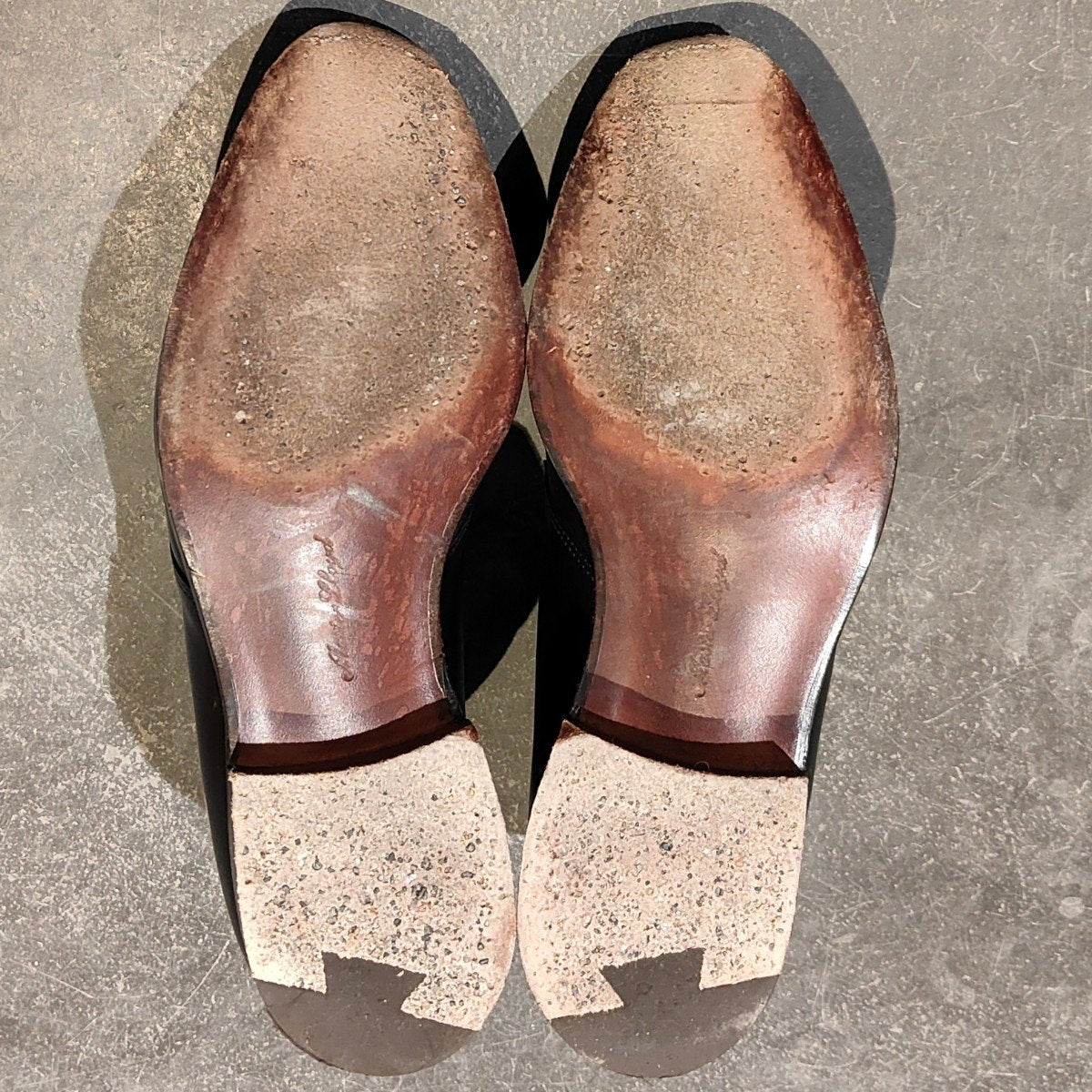 美品【Lloyd Footwear】ロイドフットウェア チャッカブーツ ブラック サイズUK7E