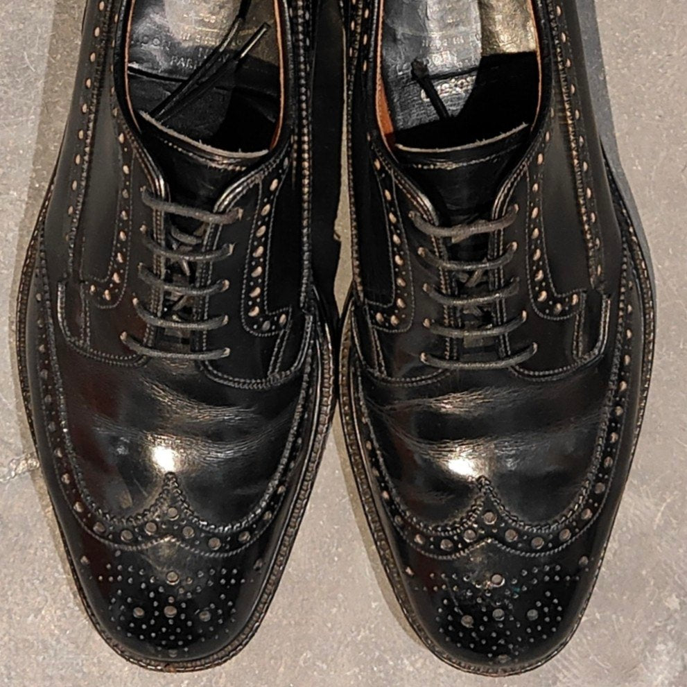 【Church's】チャーチ 3都市 グラフトン ウイングチップ ブックバインダーカーフ ブラック サイズ UK60E 73ラスト