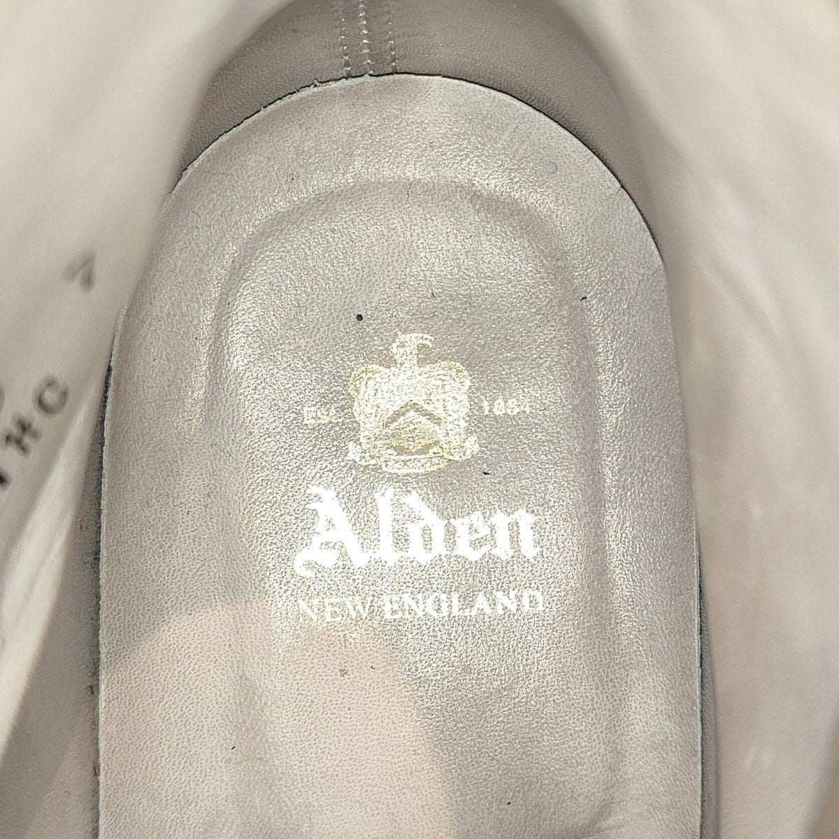 使用数回 【ALDEN】オールデン 44651HC ウイングチップ ブーツ