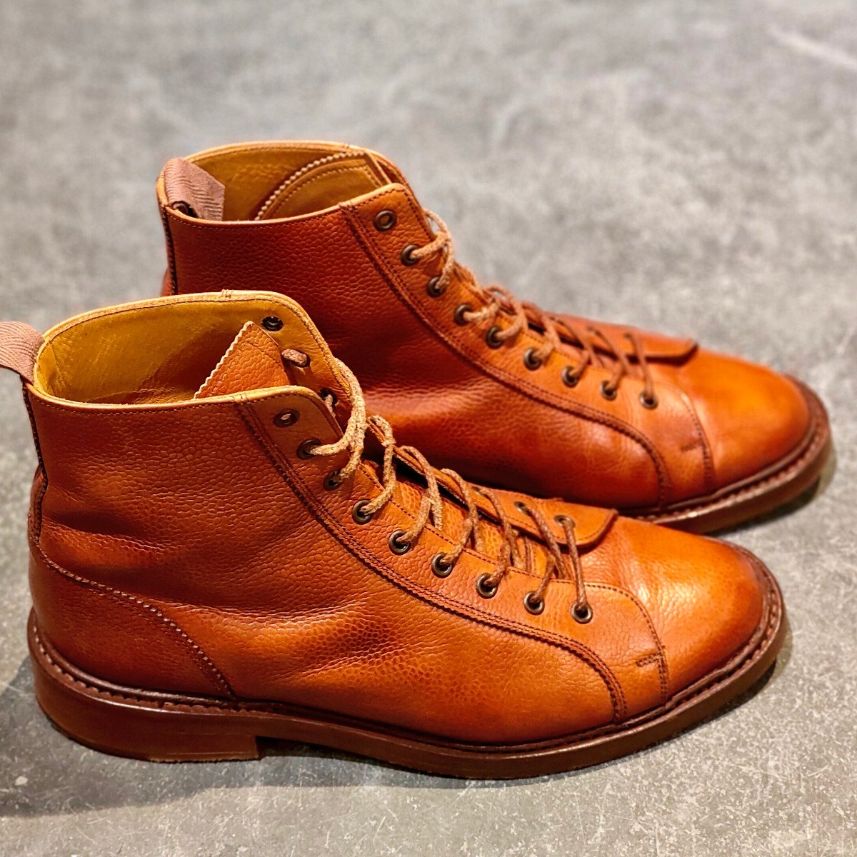 Tricker's】トリッカーズ 6072 イーサン モンキーブーツ グレイン
