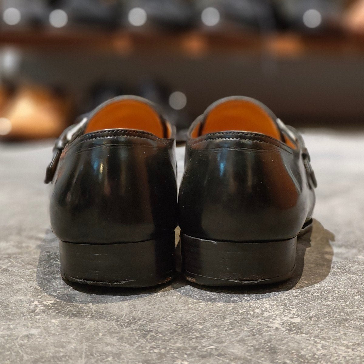 希少【JOHN LOBB】ジョンロブ マッタ MATTA シングルモンクストラップ カーフ ブラック サイズ UK9.5E 8695ラスト