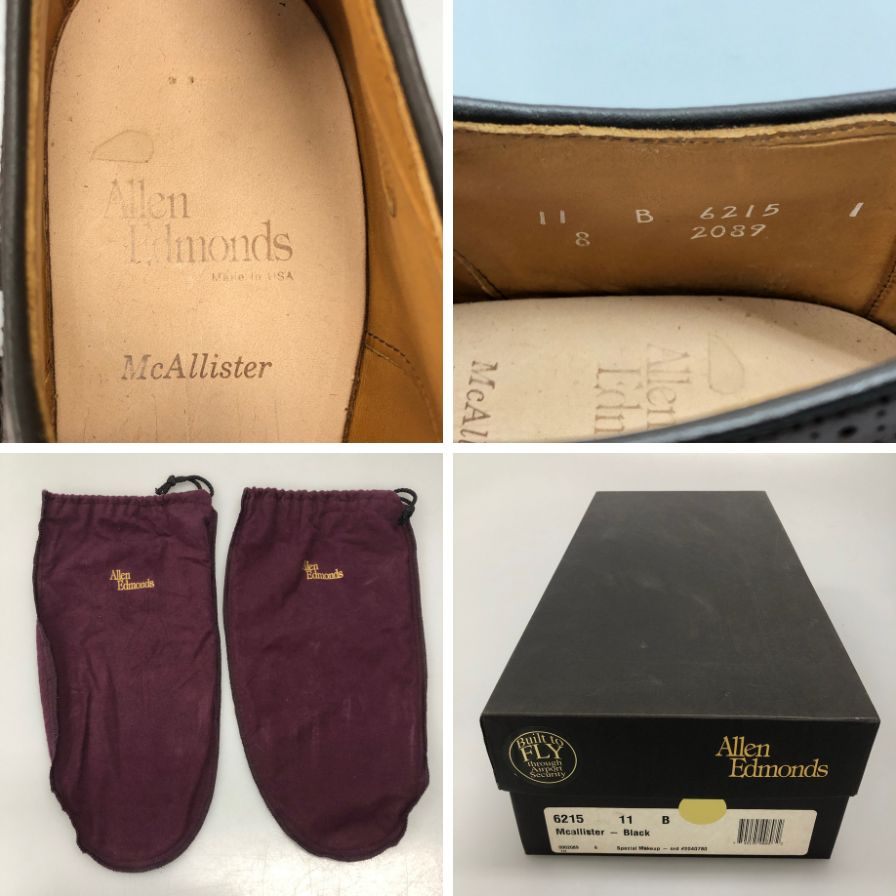 【Allen Edmonds】アレンエドモンズ  ビジネスシューズ  ブラウン（茶系） サイズ 11 ラスト