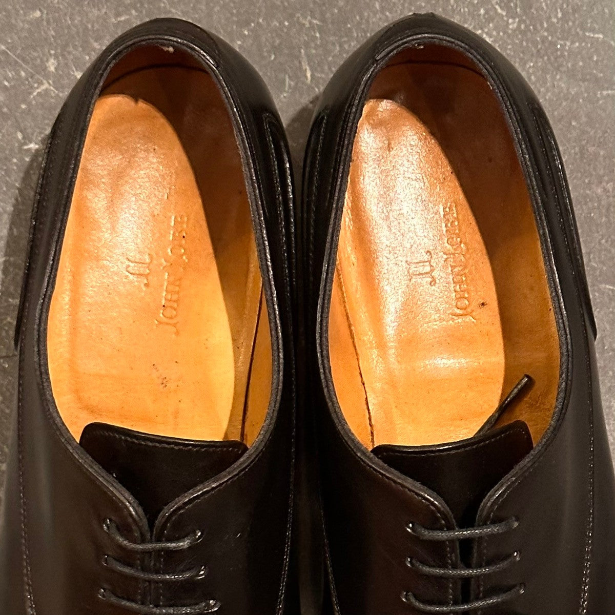 【JOHN LOBB】ジョンロブ スタッフォード ストレートチップ カーフ ブラック サイズUK6D 7000ラスト