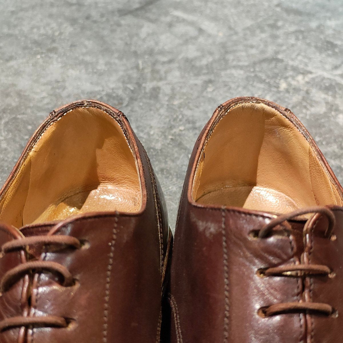 【Paraboot】パラブーツ シャンボード Uチップ リスレザー カフェ サイズ UK8 参考定価￥96,800-