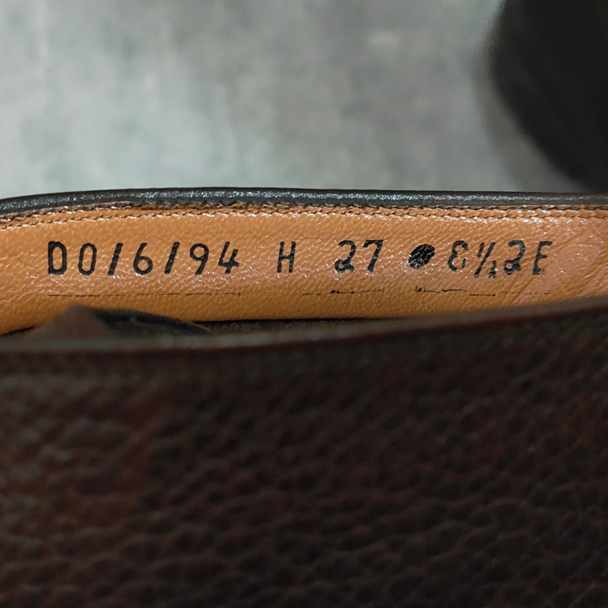 【Salvatore Ferragamo】サルヴァトーレフェラガモ  チャッカブーツ グレインレザー ブラウン サイズUK8.5EE