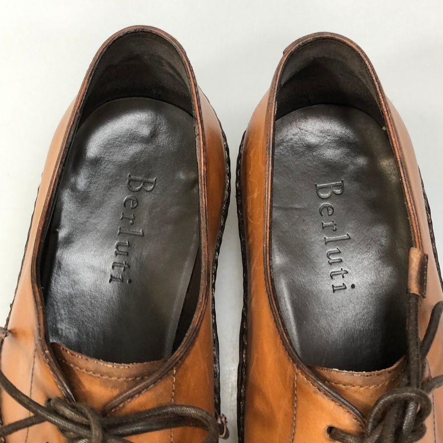 Berluti】ベルルッティ レザーシューズ フルオパンケ製法 パティーヌ