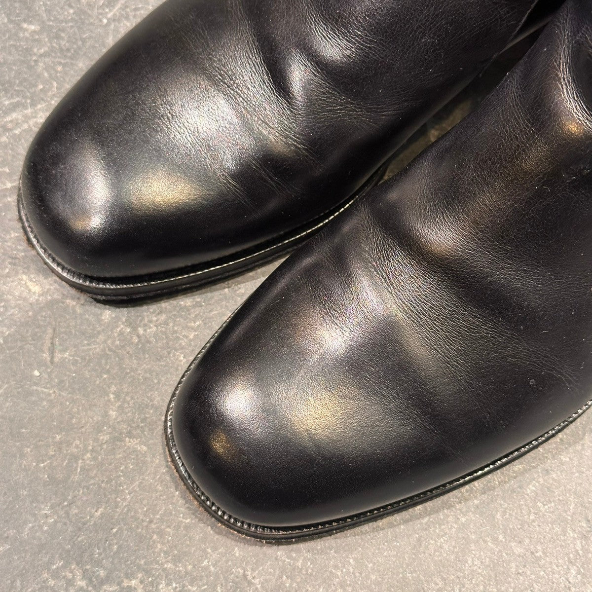 【F.LLI GIACOMETTI】フラテッリ ジャコメッティ FG236 ジョッパーブーツ カーフ ブラック サイズ40