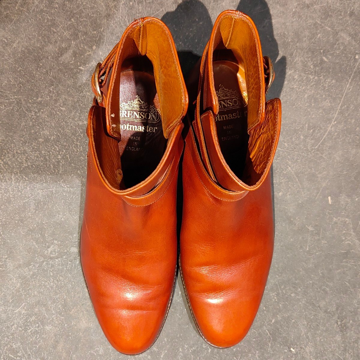 美品【GRENSON】グレンソン ジョッパーブーツ カーフ ブラウン サイズUK8E
