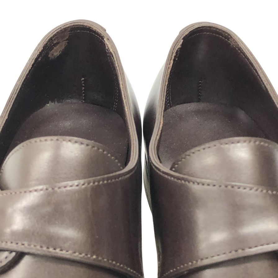 極美品【JOHN LOBB】ジョンロブ ケントン シングルモンク ブラウン