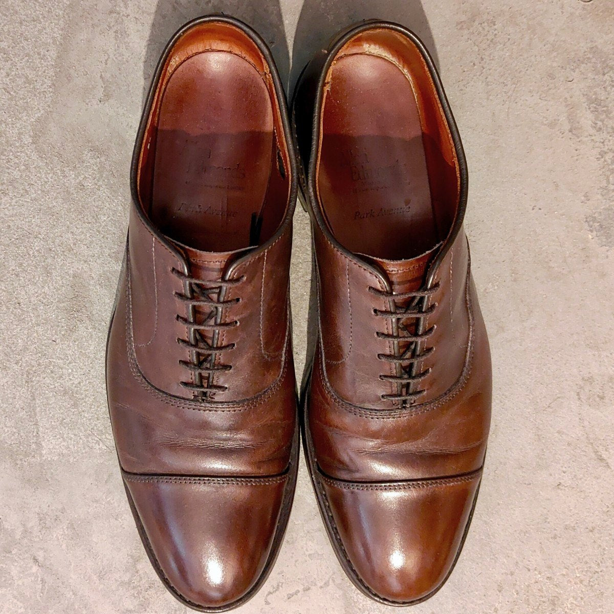 Allen Edomons】アレンエドモンズ パークアベニュー ストレートチップ