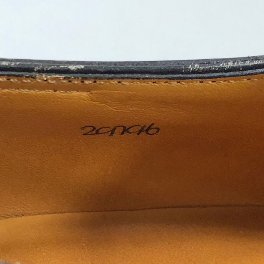 【JOHN LOBB】ジョンロブ プレーントゥ CHELMER チェルマー チゼルトゥ カーフ ブラック サイズUK7E