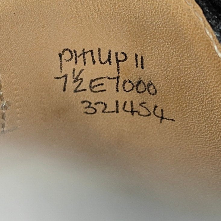 未使用【JOHN LOBB】ジョンロブ フィリップ2 パンチドキャップトゥ カーフ ブラック サイズUK7.5E 7000ラスト 参考定価￥349,800-