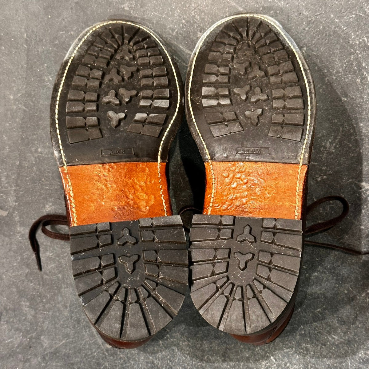 【ALDEN】オールデン D6918HC クロムエクセル タンカーブーツ NST カーフ ブラウン サイズUS6D トゥルーバランスラスト