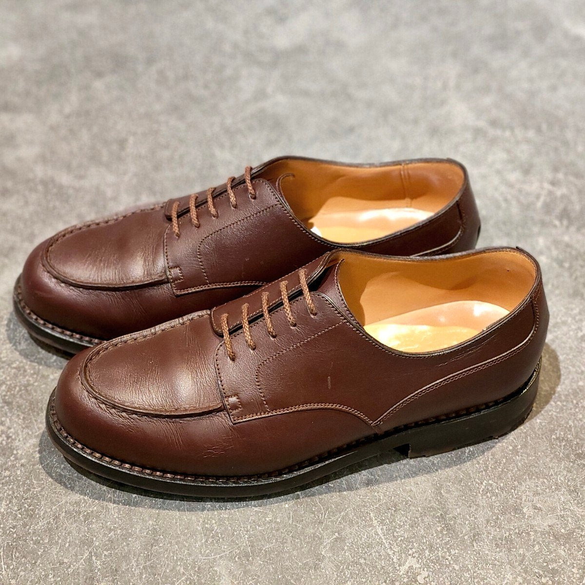 極美品 【J.M.WESTON】ジェイエムウエストン 641 ゴルフ Uチップ カーフ ダークブラウン サイズ UK6D 31ラスト 参考定価￥187,000-