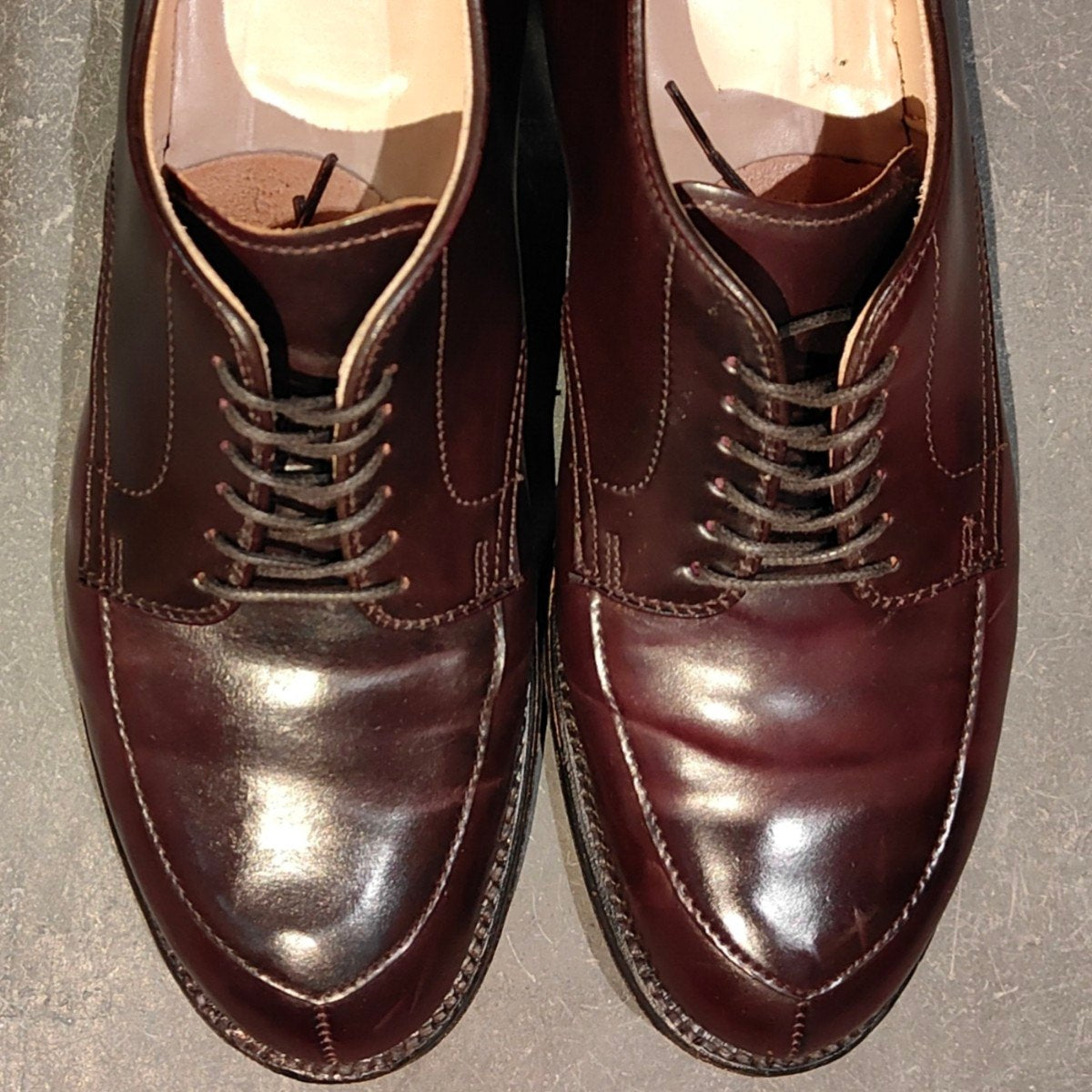 美品【ALDEN】オールデン 54321 Vチップ コードバン ダーク