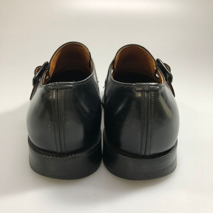 【CHURCH'S】チャーチ レザーシューズ ウェストバリー 3都市 シングルモンク カーフ メンズ サイズUK65F ブラック Westbury