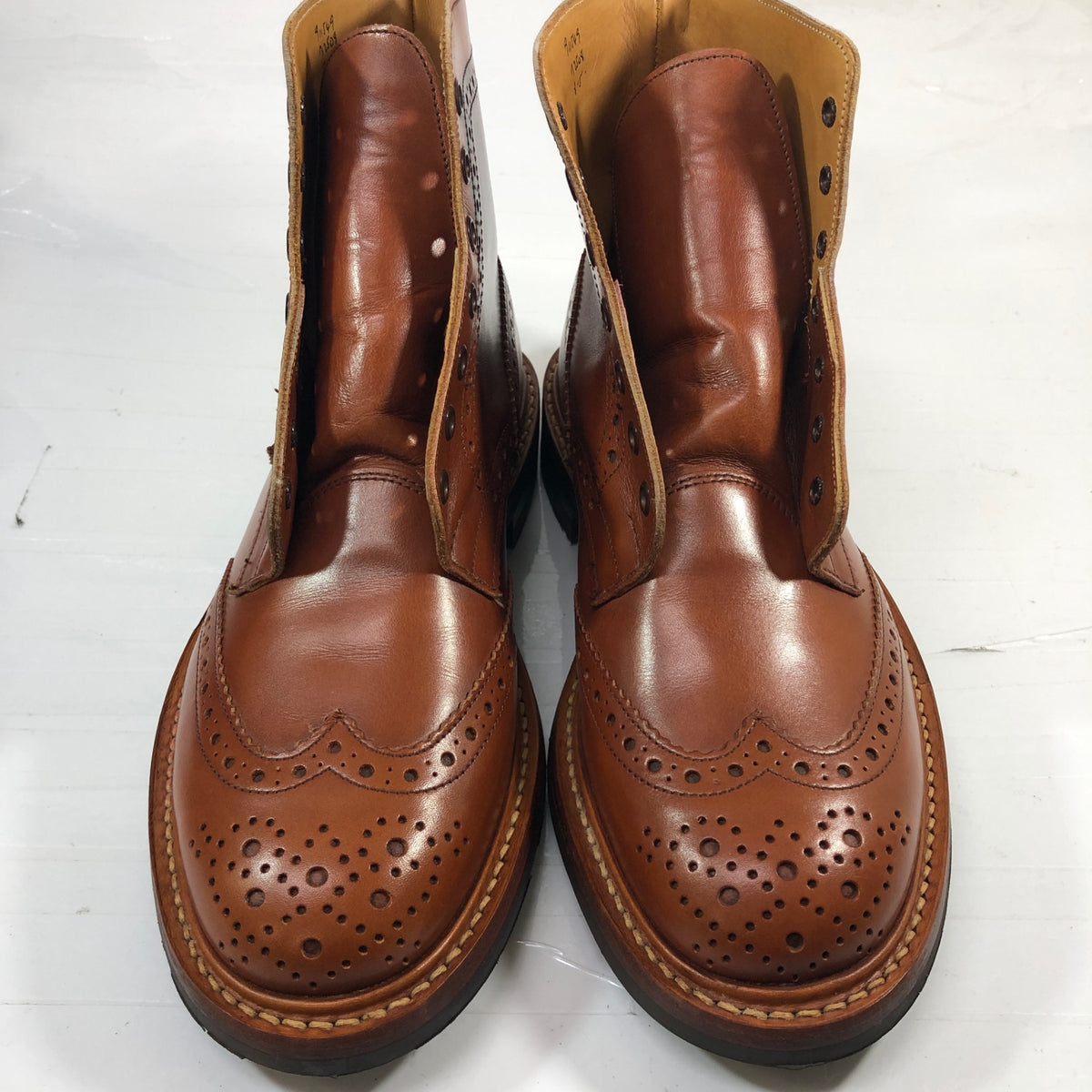 【オンライン限定】【Tricker's】トリッカーズ M2508 ウィングチップ カントリーブーツ メンズ サイズ 8 ブラウン