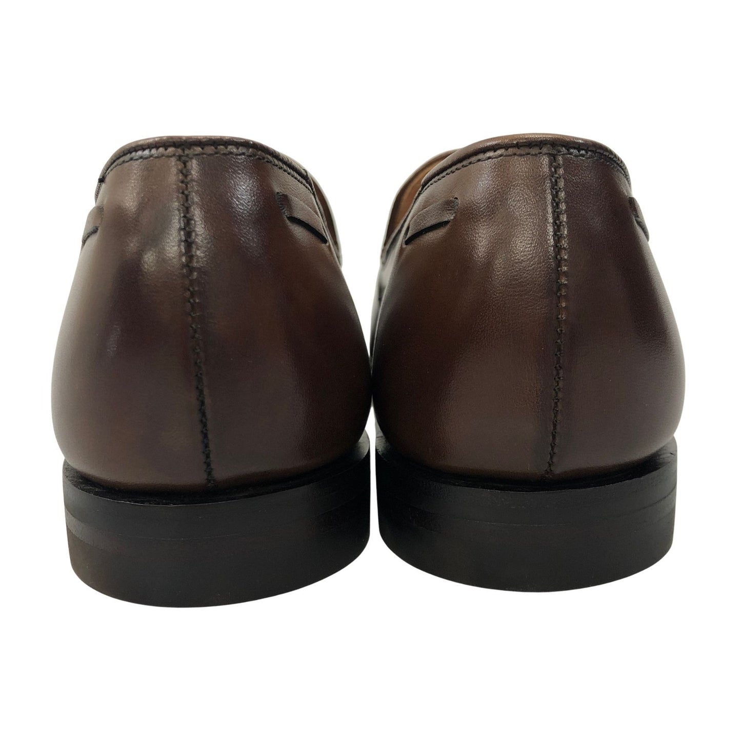【CROCKETT&JONES】クロケット&ジョーンズ  ローファー カーフ ブラウン（茶系） サイズ 5E ラスト