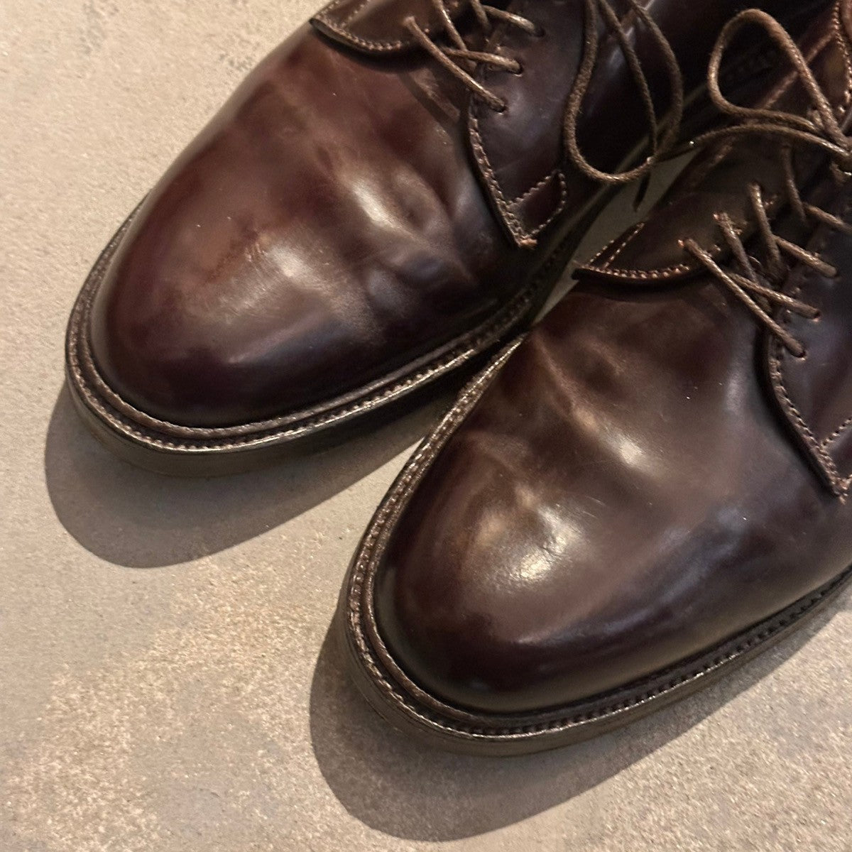 【ALDEN】オールデン 990 プレーントゥ コードバン ダークバーガンディ サイズ US10D バリーラスト