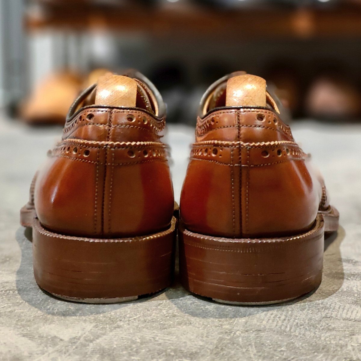 【Church's】チャーチ 3都市 グラフトン ウイングチップ ブックバインダーカーフ ブラウン サイズ UK60E 73ラスト