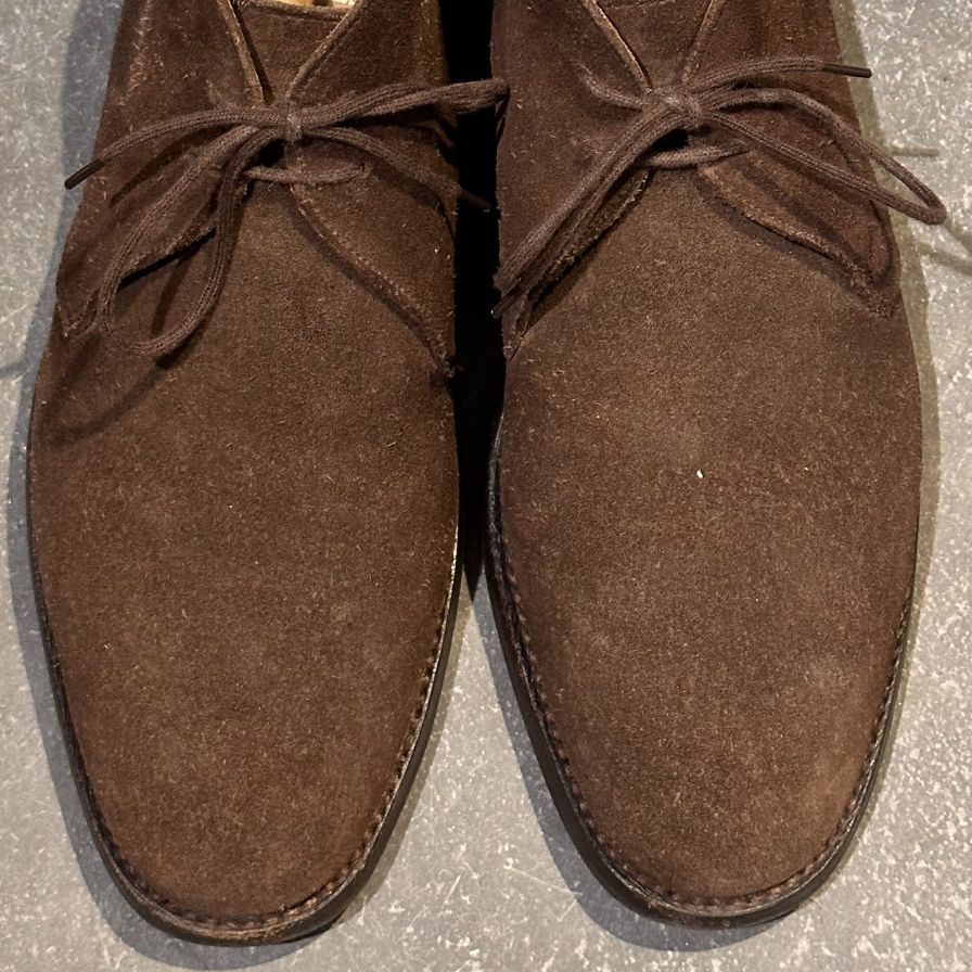 【CROCKETT&JONES】クロケットジョーンズ  ブーツ スエード ブラウン（茶系） サイズ UK7E ラスト