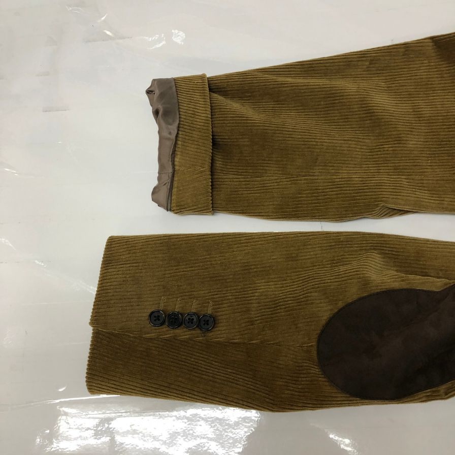 【Brooks Brothers】ブルックスブラザーズ 2B テーラードジャケット コーデュロイ エルボーパッチ ブラウン メンズ サイズ42R