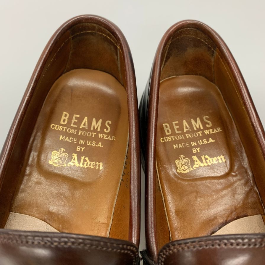 ALDEN】オールデン 99161 ローファー コードバン ブラウン（茶系