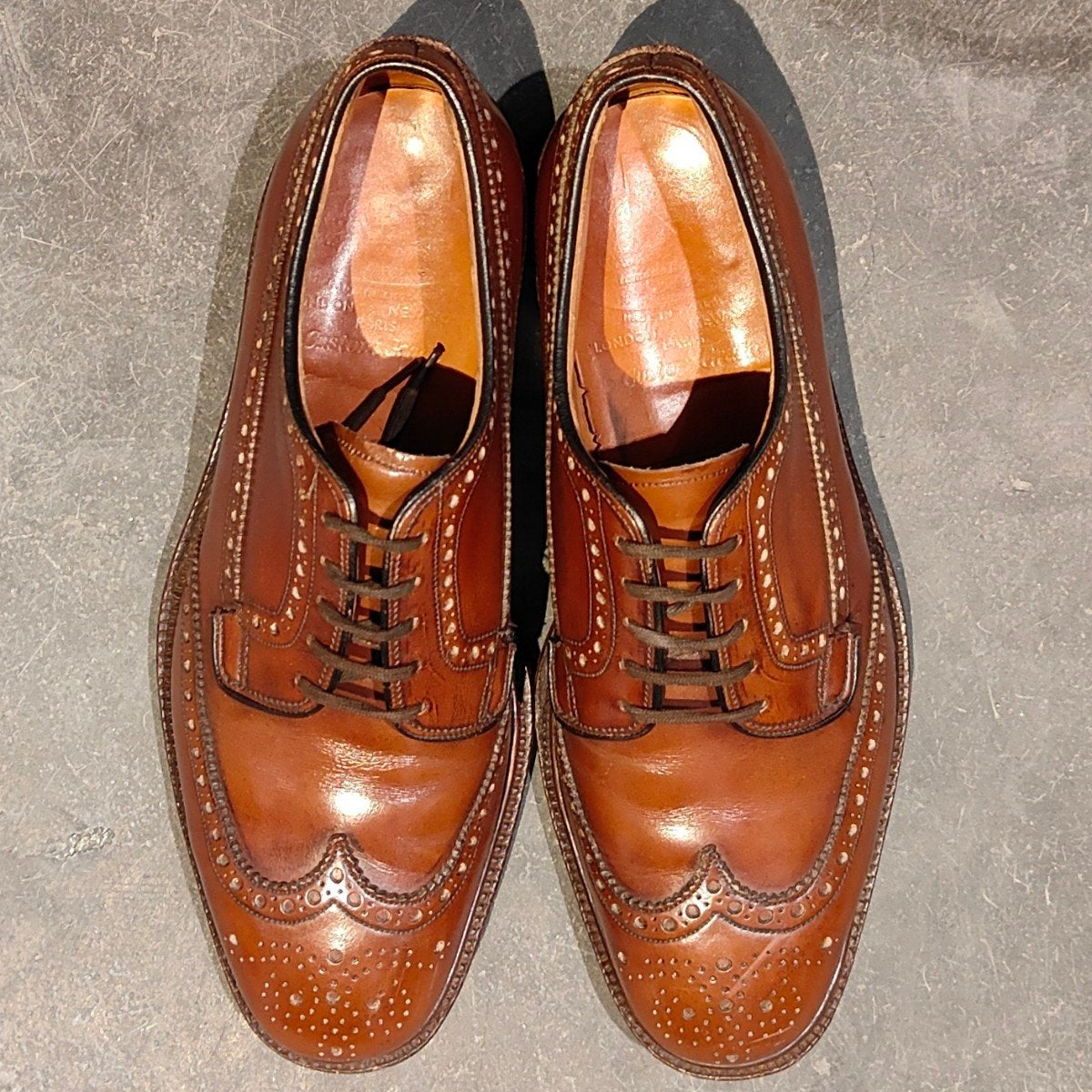 Church's】チャーチ 3都市 グラフトン ウイングチップ ブック