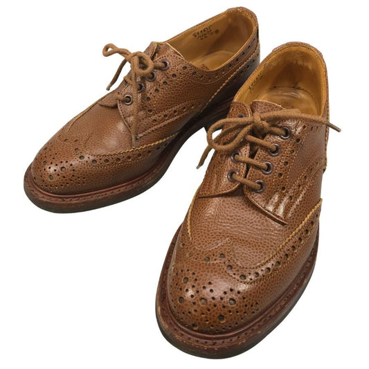 【Tricker's】トリッカーズ  バートン レザーシューズ グレインレザー ブラウン（茶系） サイズ 6.5 ラスト
