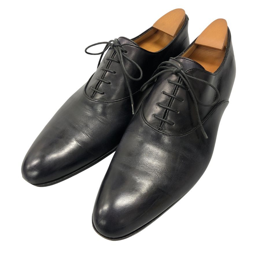 【Berluti】ベルルッティ  ビジネスシューズ カーフ ネイビー サイズ UK8 ラスト