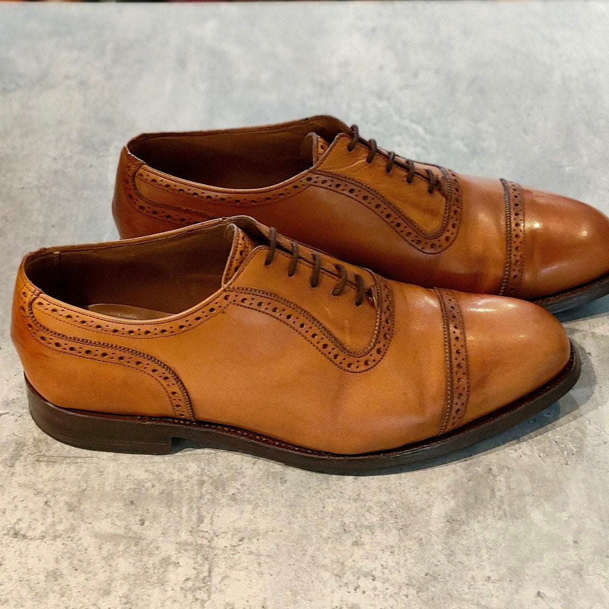 極美品【Tricker’s】トリッカーズ ベルグレイブ アデレード カーフ ブラウン サイズUK8