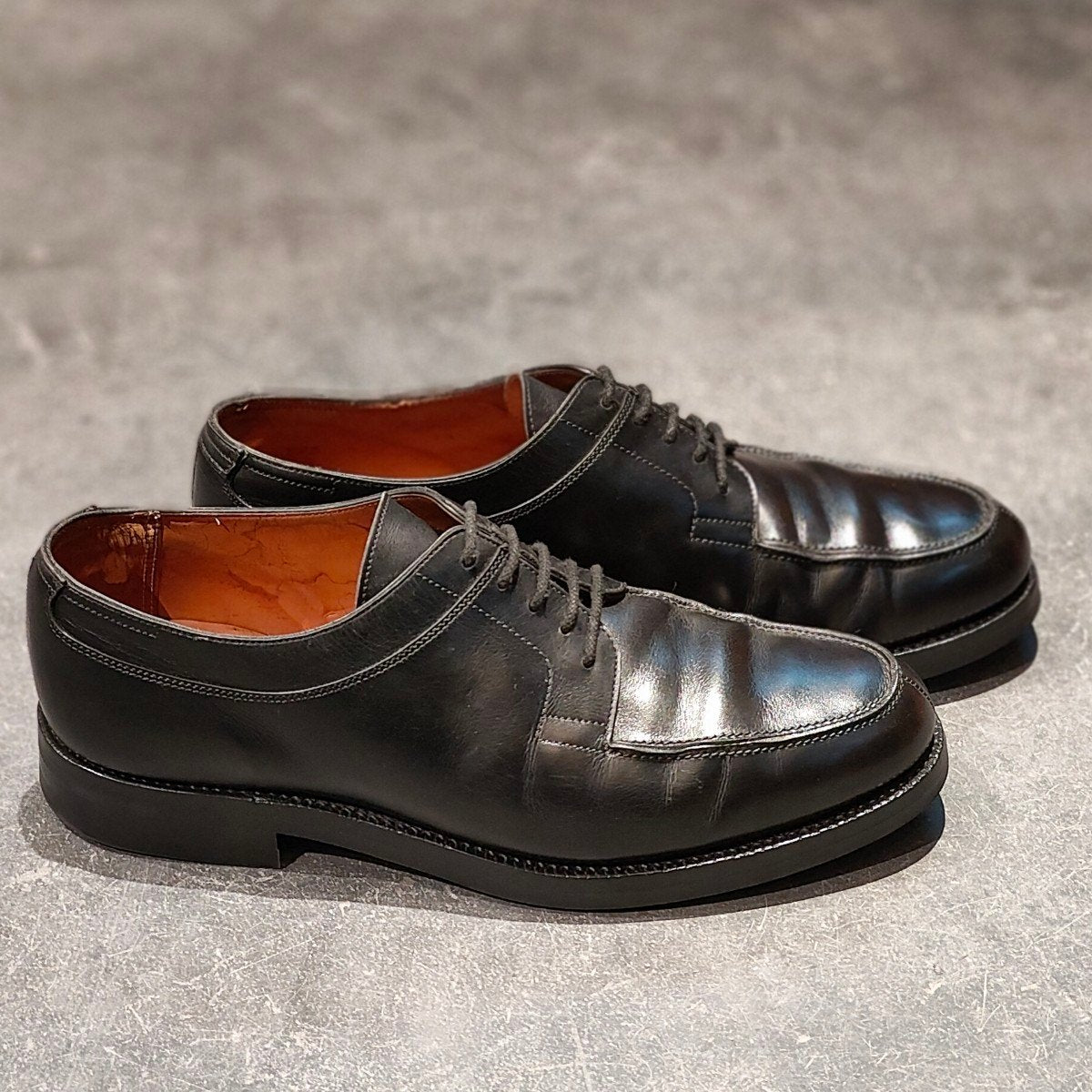 希少 【JOHN LOBB】ジョンロブ バロス Uチップ カーフ ブラック サイズUK7.5E 292ラスト