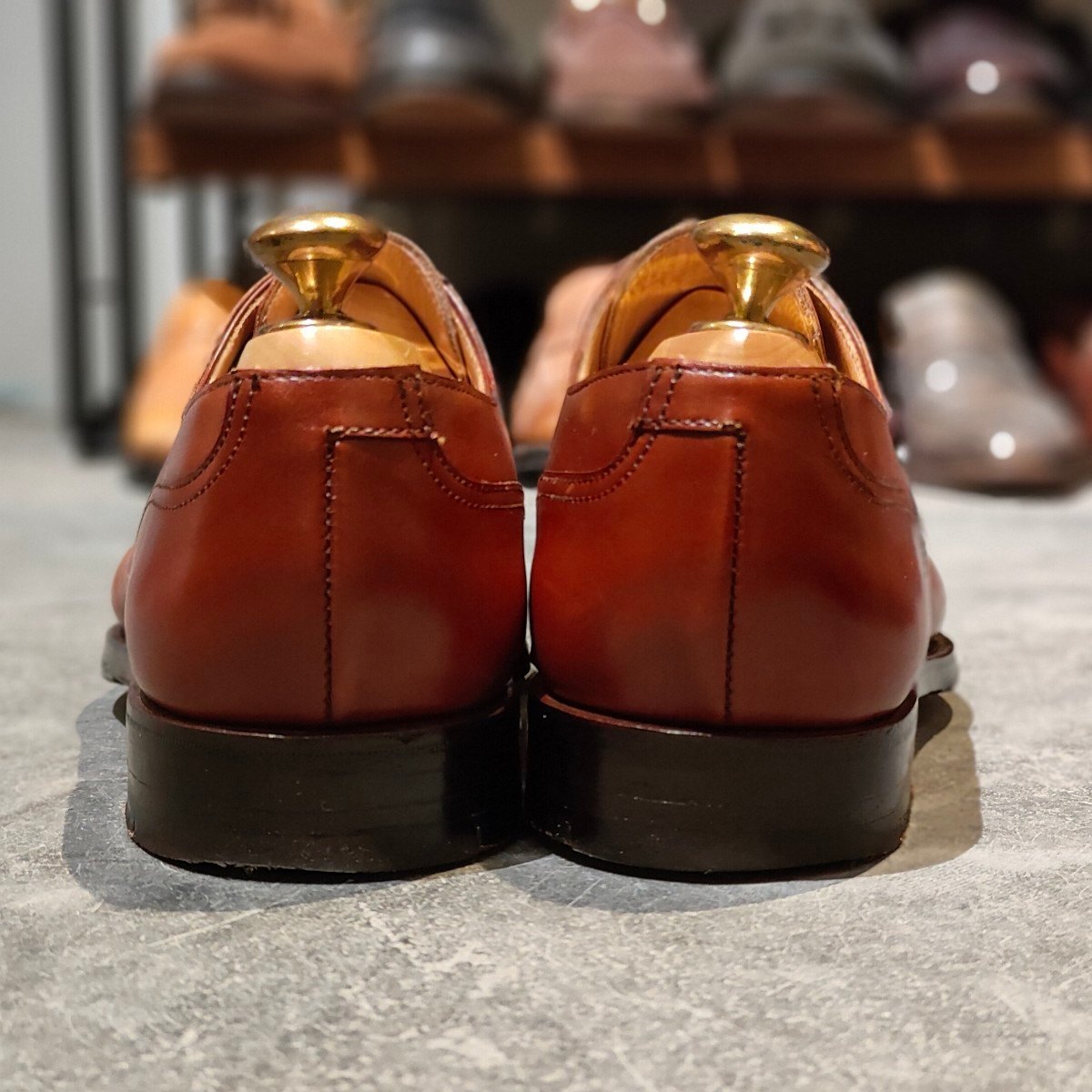 美品【CROCKETT&JONES】クロケット&ジョーンズ シップス別注 ニュー