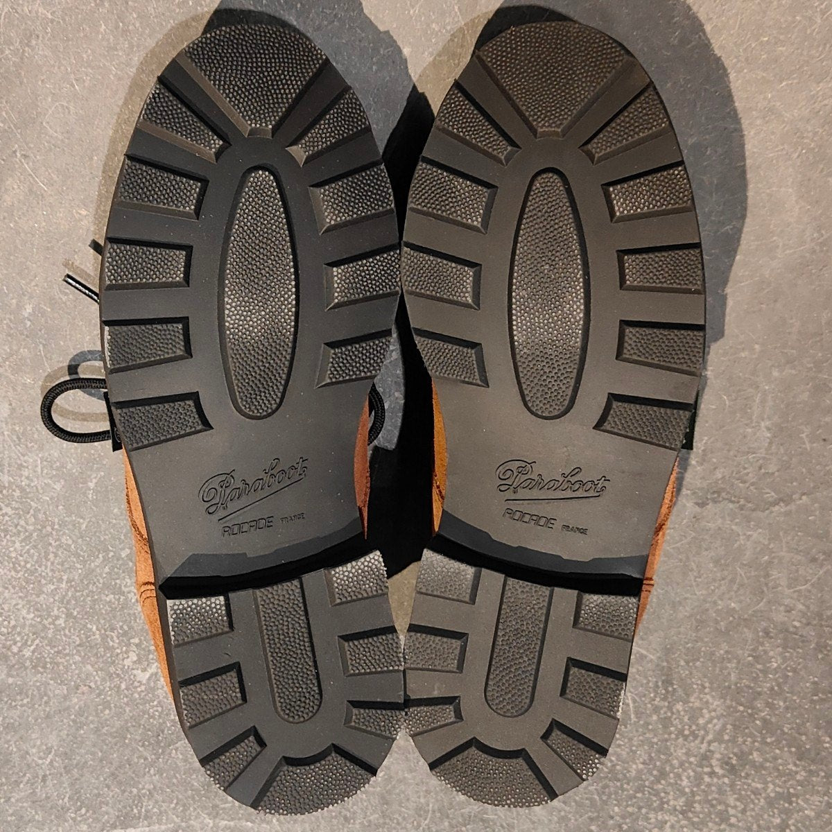 新品未使用【Paraboot】パラブーツ ティエール モカシン スエード ブラウン サイズUK5 参考定価￥66,000-