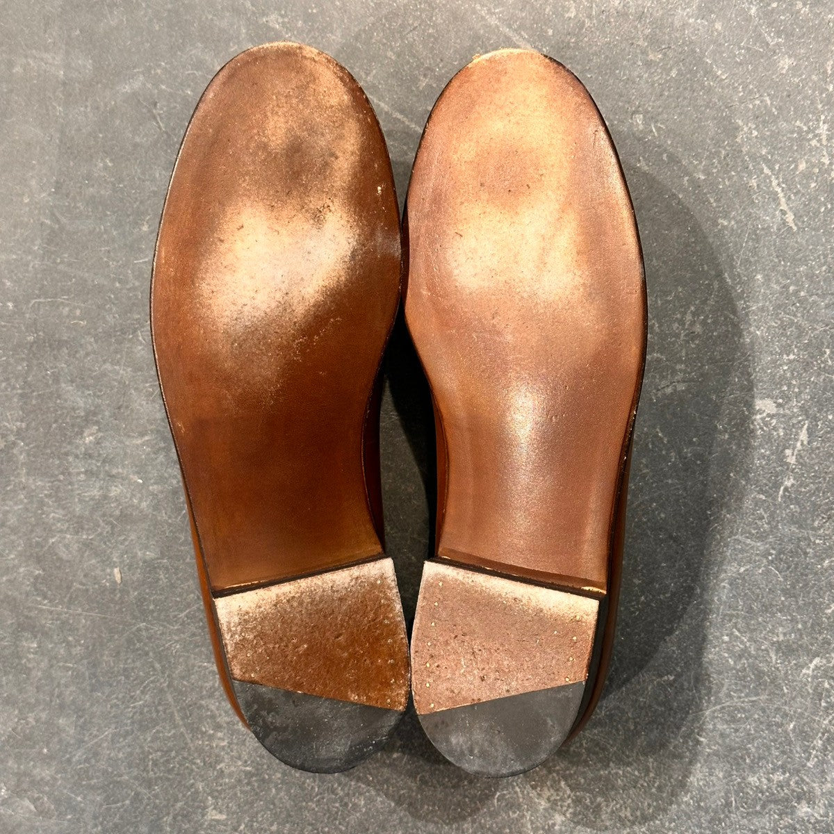 【J.M.WESTON】ジェイエムウエストン 180 シグニチャーローファー ボックスカーフ タンブラウン サイズUK7C 41ラスト