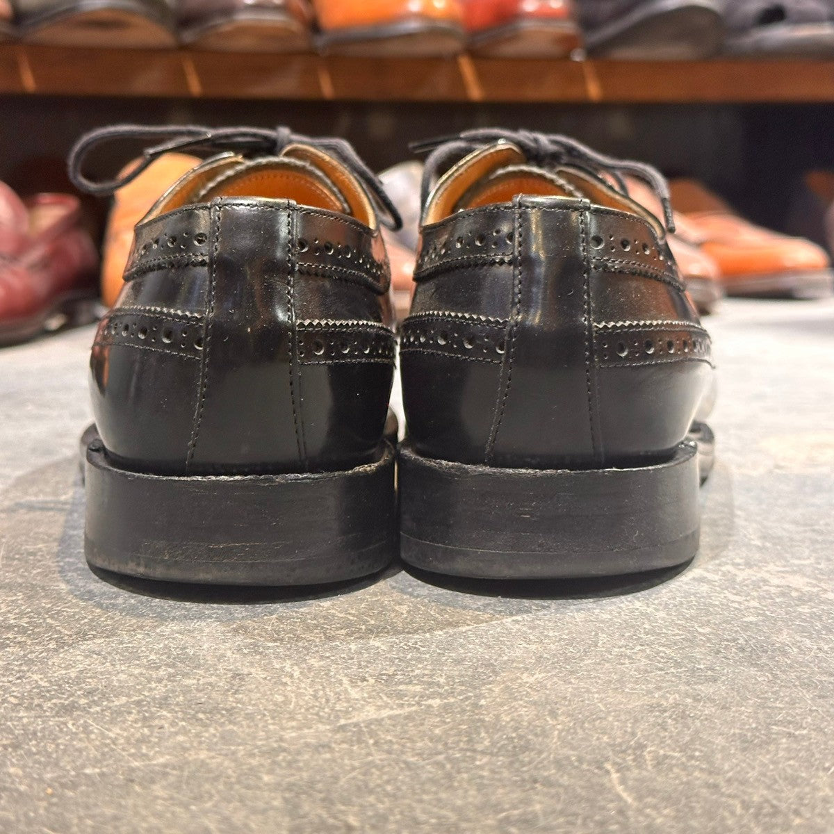 JOSEPH CHEANEY】ジョセフチーニー ユーストン ウイングチップ ガラス