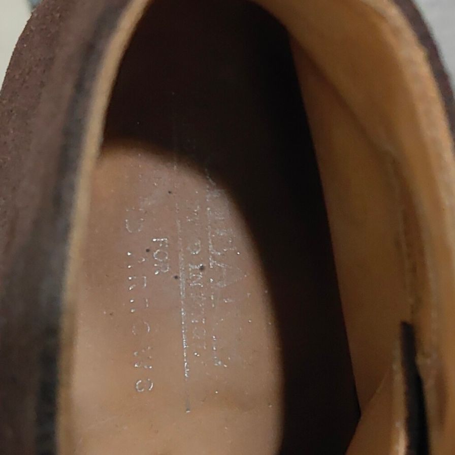 【JOSEPH CHEANEY】ジョセフチーニー チャッカブーツ ユナイテッドアローズ別注 スエード ブラウン サイズUK6想定